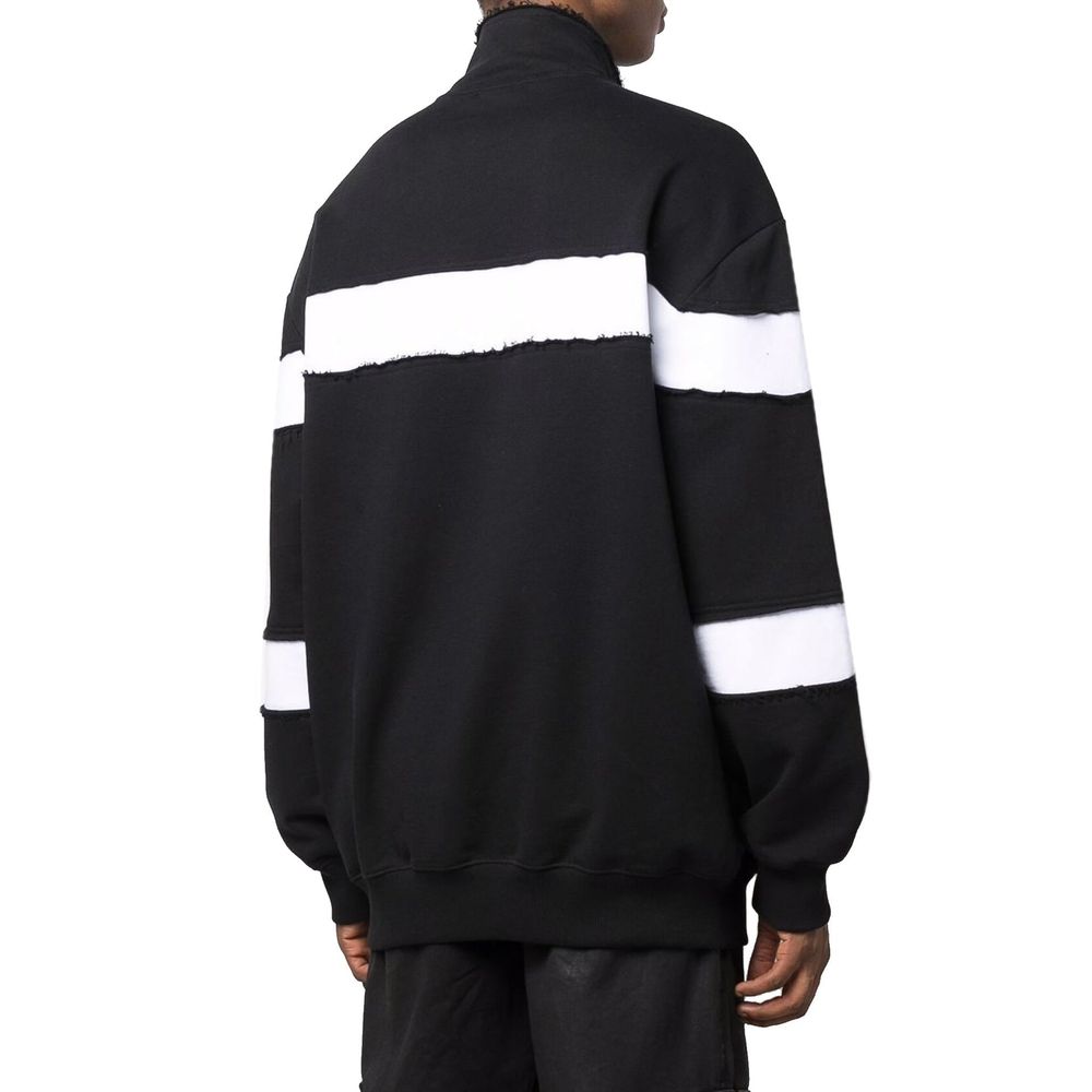 Circle Logo Cotton Sweatshirt-Balmain-LabelTerrace.com