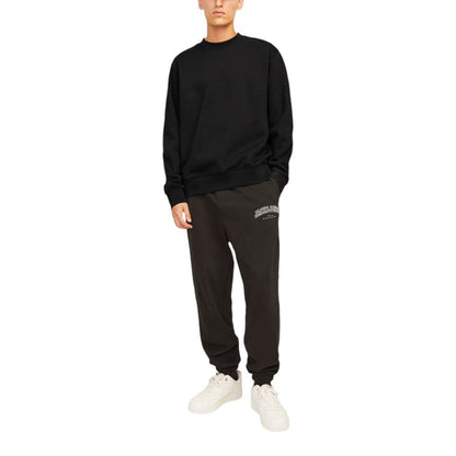 Black Cotton Sweatshirt