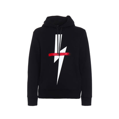 Logo Hooded Sweatshirt-Neil Barrett-LabelTerrace.com