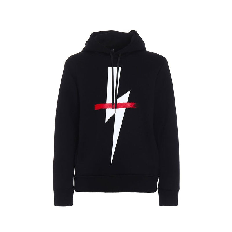 Logo Hooded Sweatshirt-Neil Barrett-LabelTerrace.com