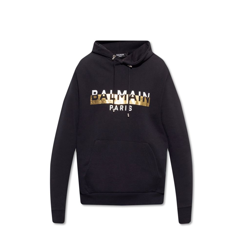 Logo Hooded Sweatshirt-Balmain-LabelTerrace.com