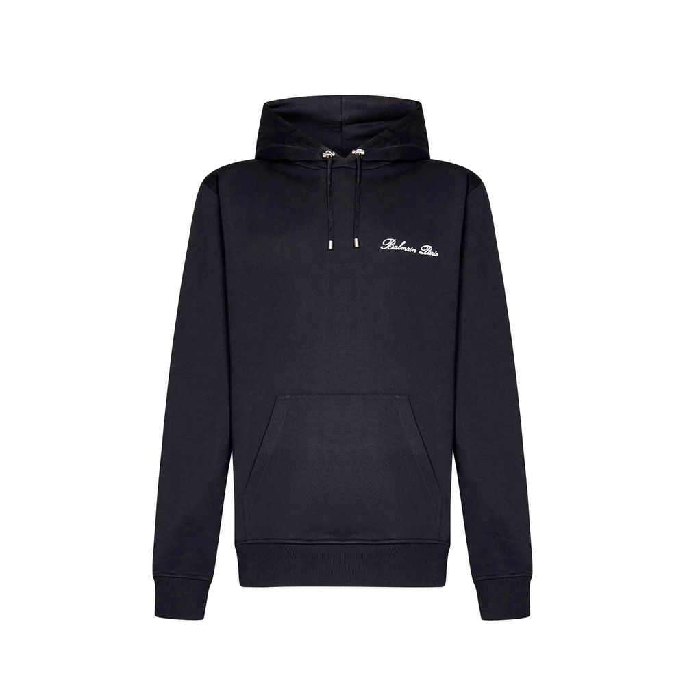 Cotton Logo Sweatshirt-Balmain-LabelTerrace.com