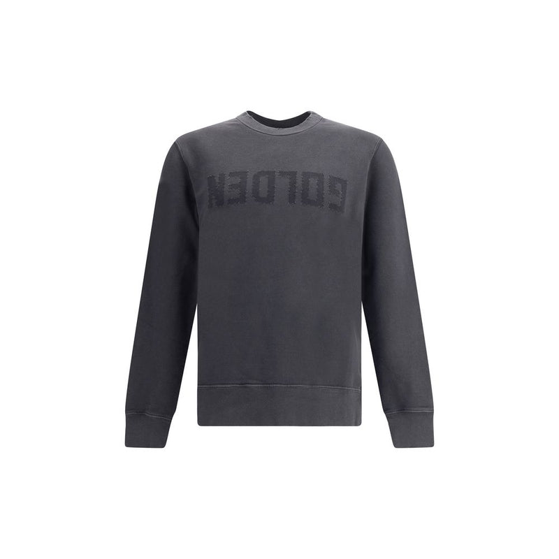 Black Cotton Sweatshirt