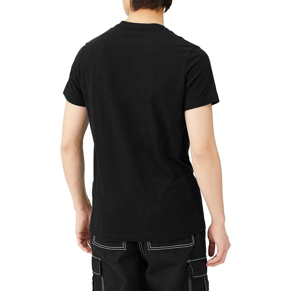 Black Cotton T-Shirt-Diesel-LabelTerrace.com