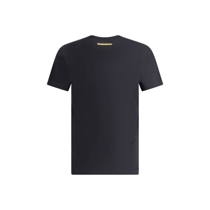 Black Cotton T-Shirt
