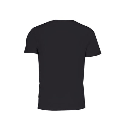 Black Cotton T-Shirt-Napapijri-LabelTerrace.com