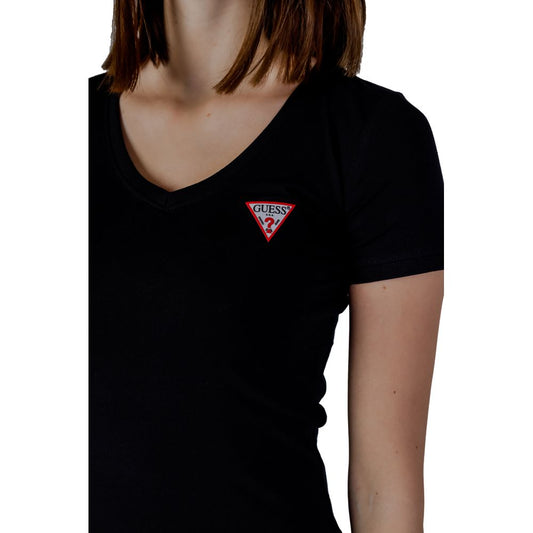 Black Cotton T-Shirt