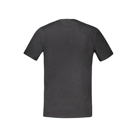 Black Cotton T-Shirt