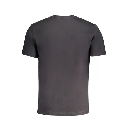 Black Cotton T-Shirt-Pepe Jeans-LabelTerrace.com
