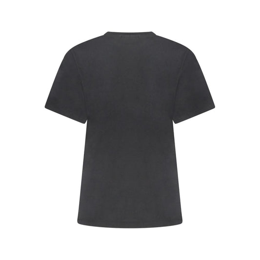 Black Cotton T-Shirt