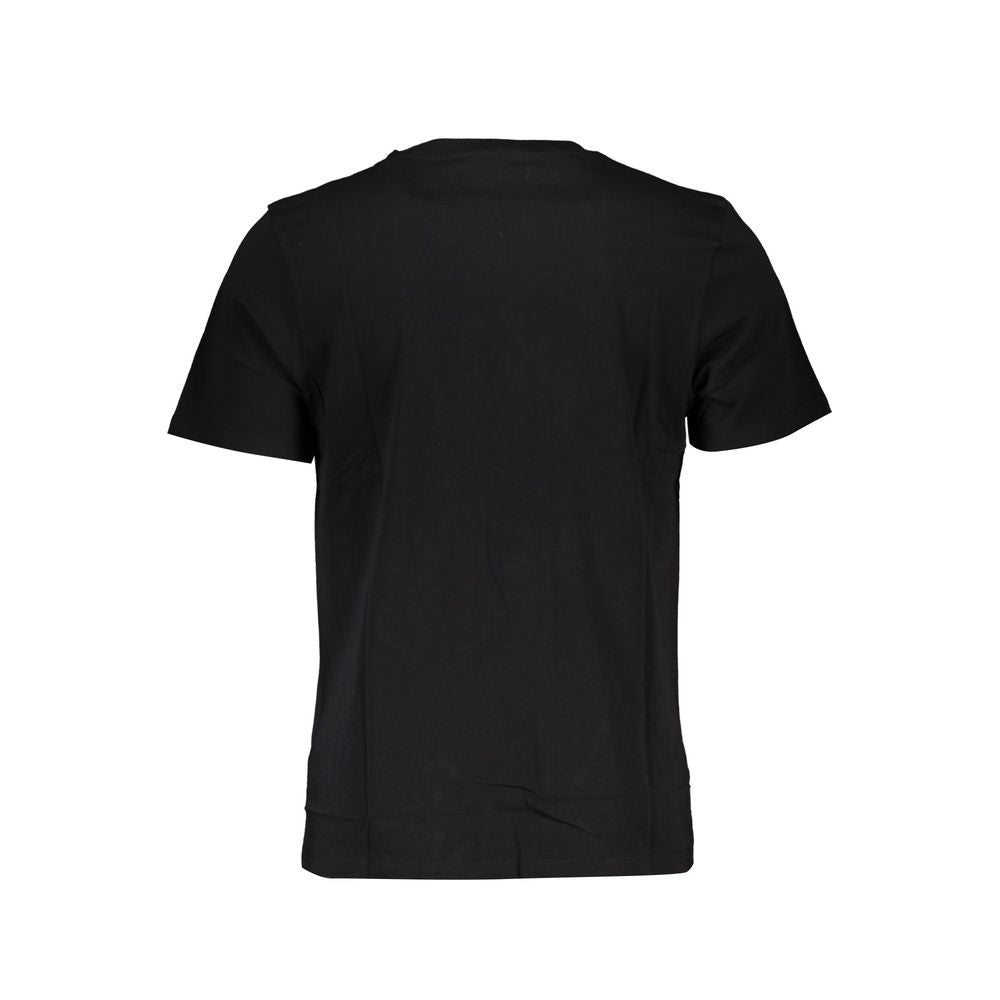 Black Cotton T-Shirt-Timberland-LabelTerrace.com