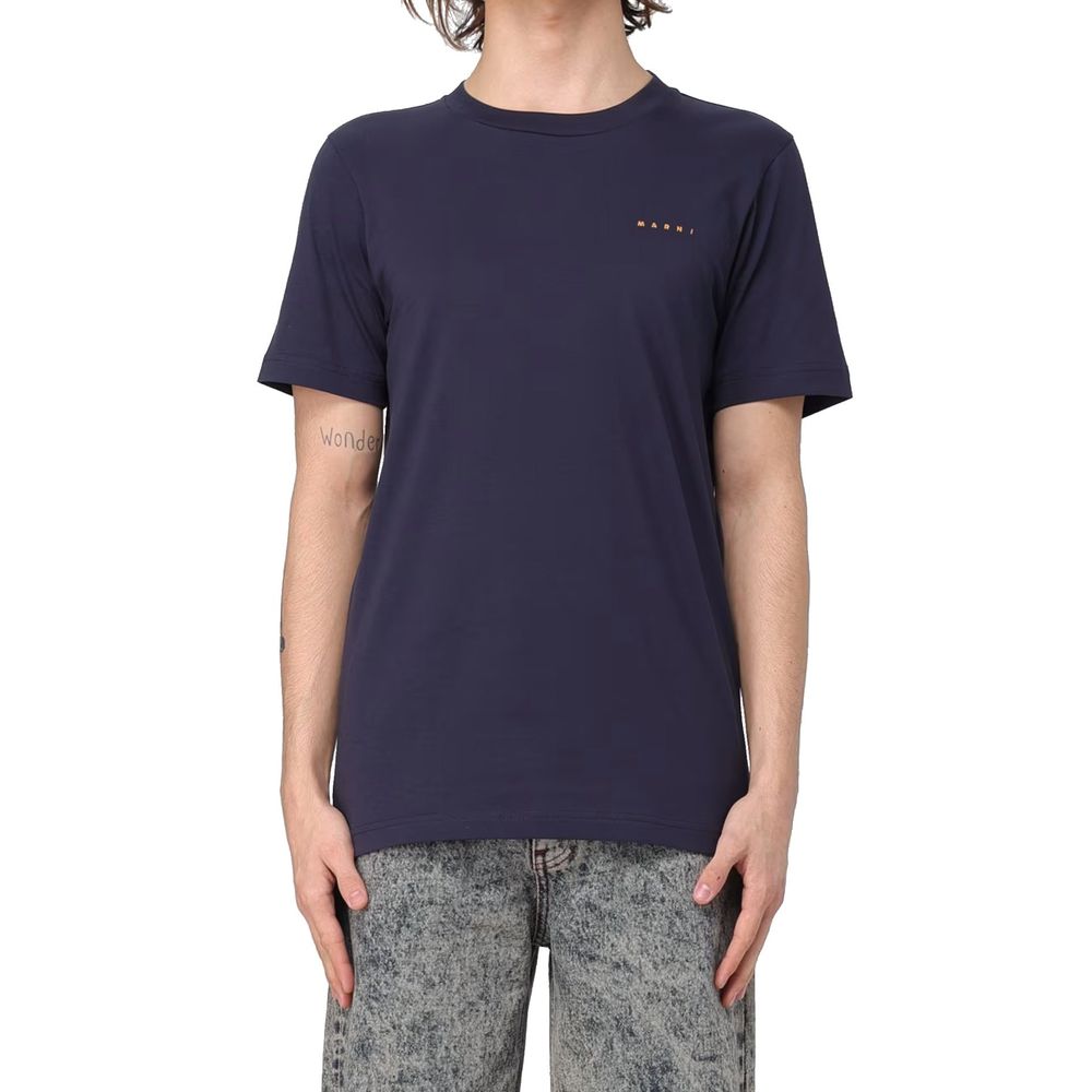 Cotton Logo T-Shirt-Marni-LabelTerrace.com