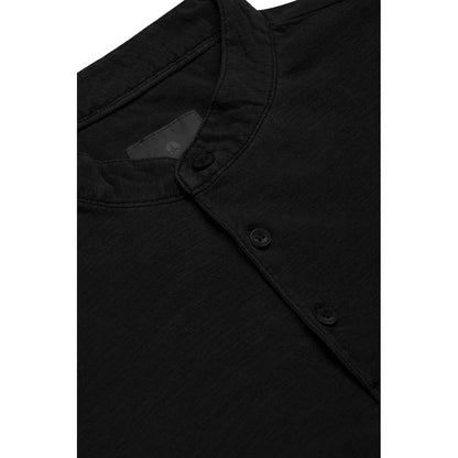 Black Cotton T-Shirt-AT.P.CO-LabelTerrace.com