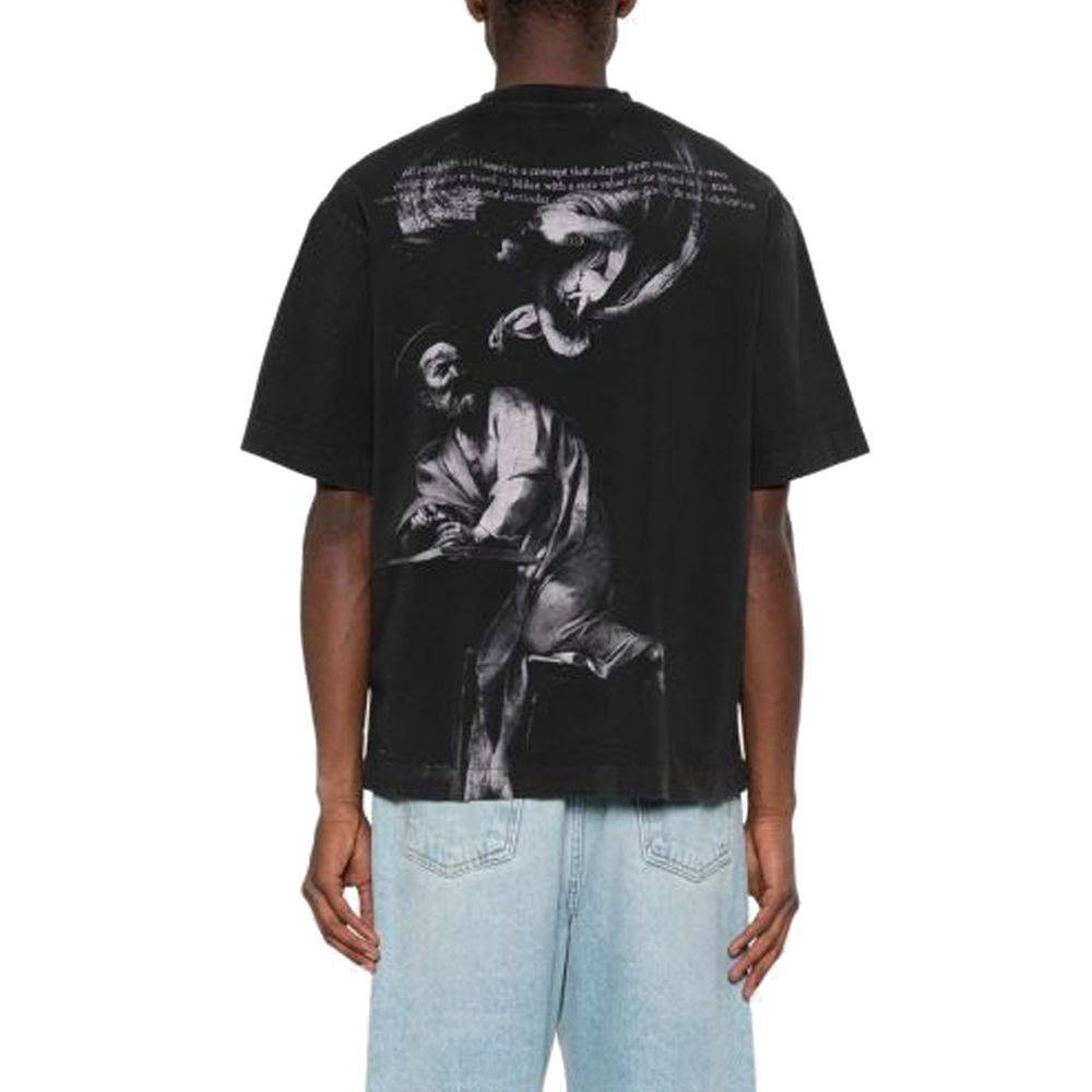 Off White S.Matthew Skate Logo-Print T-Shirt-Off-White-LabelTerrace.com