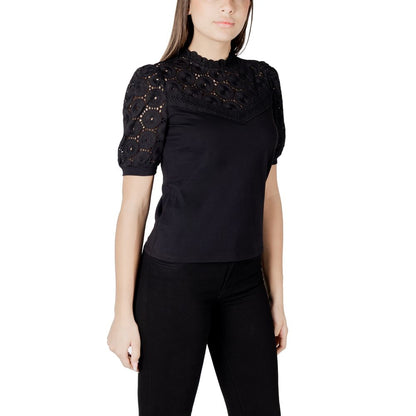 Black Cotton T-Shirt