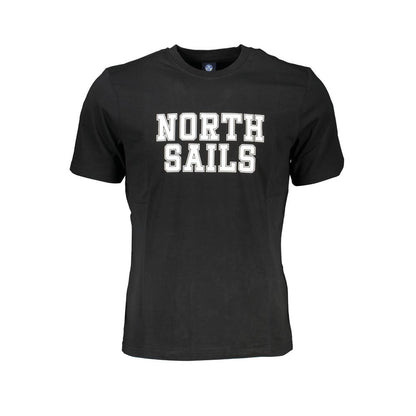 Black Cotton T-Shirt-North Sails-LabelTerrace.com