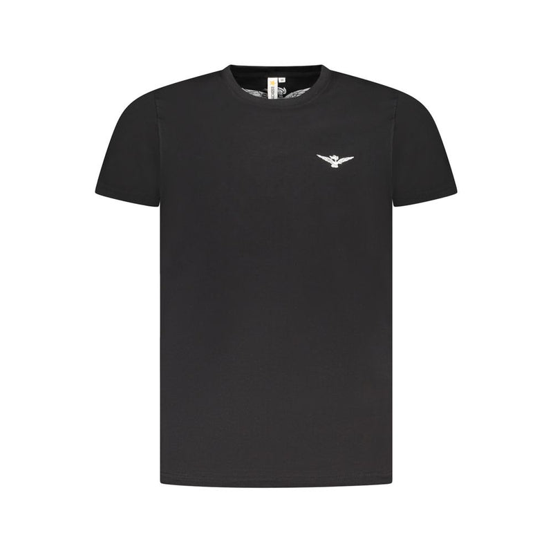 Black Cotton T-Shirt