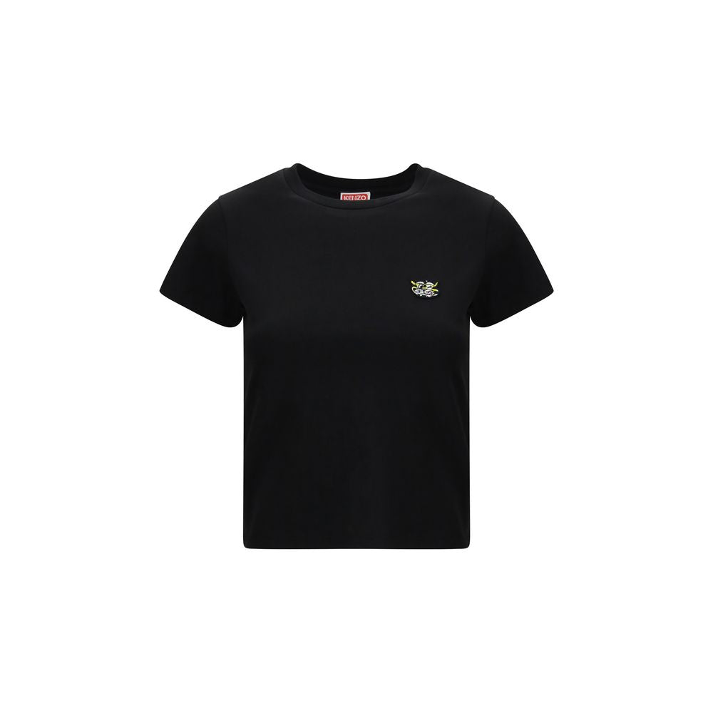 Black Cotton T-Shirt