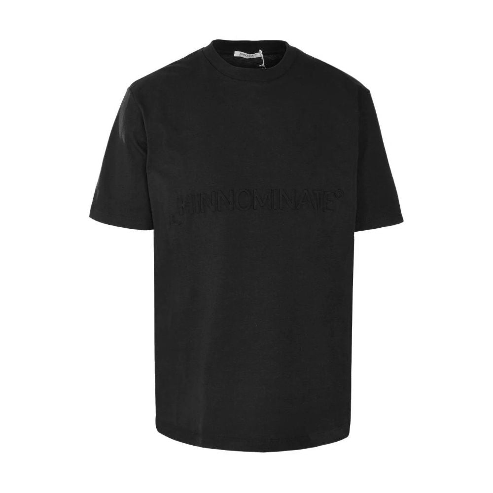 Black Cotton T-Shirt-Hinnominate-LabelTerrace.com