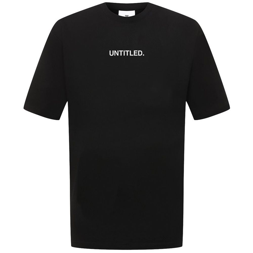 Black Cotton T-Shirt-Diego Venturino-LabelTerrace.com