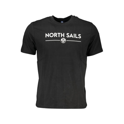Black Cotton T-Shirt-North Sails-LabelTerrace.com