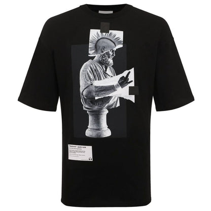 Black Cotton T-Shirt