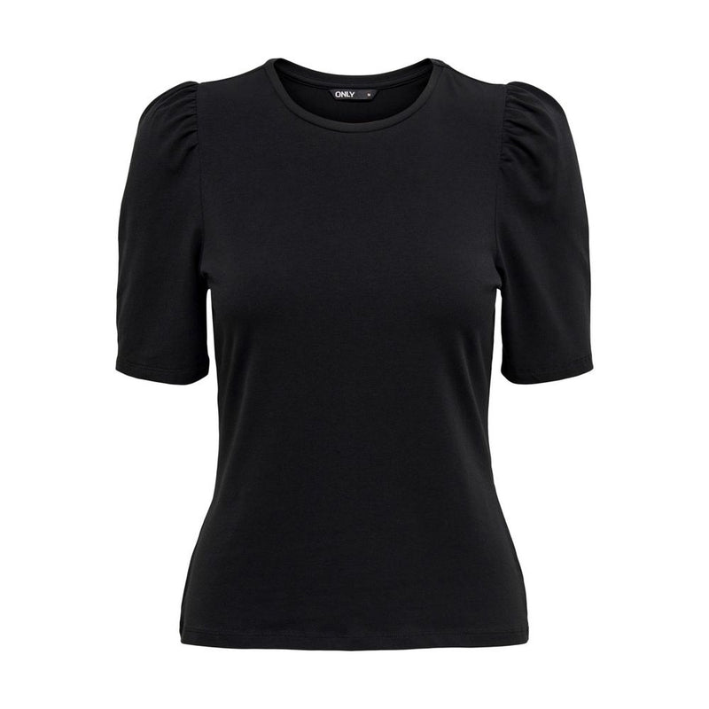 Black Cotton T-Shirt