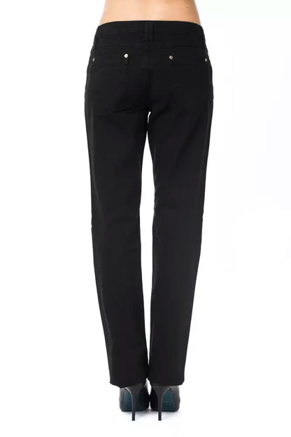 Black Cotton Women Pant