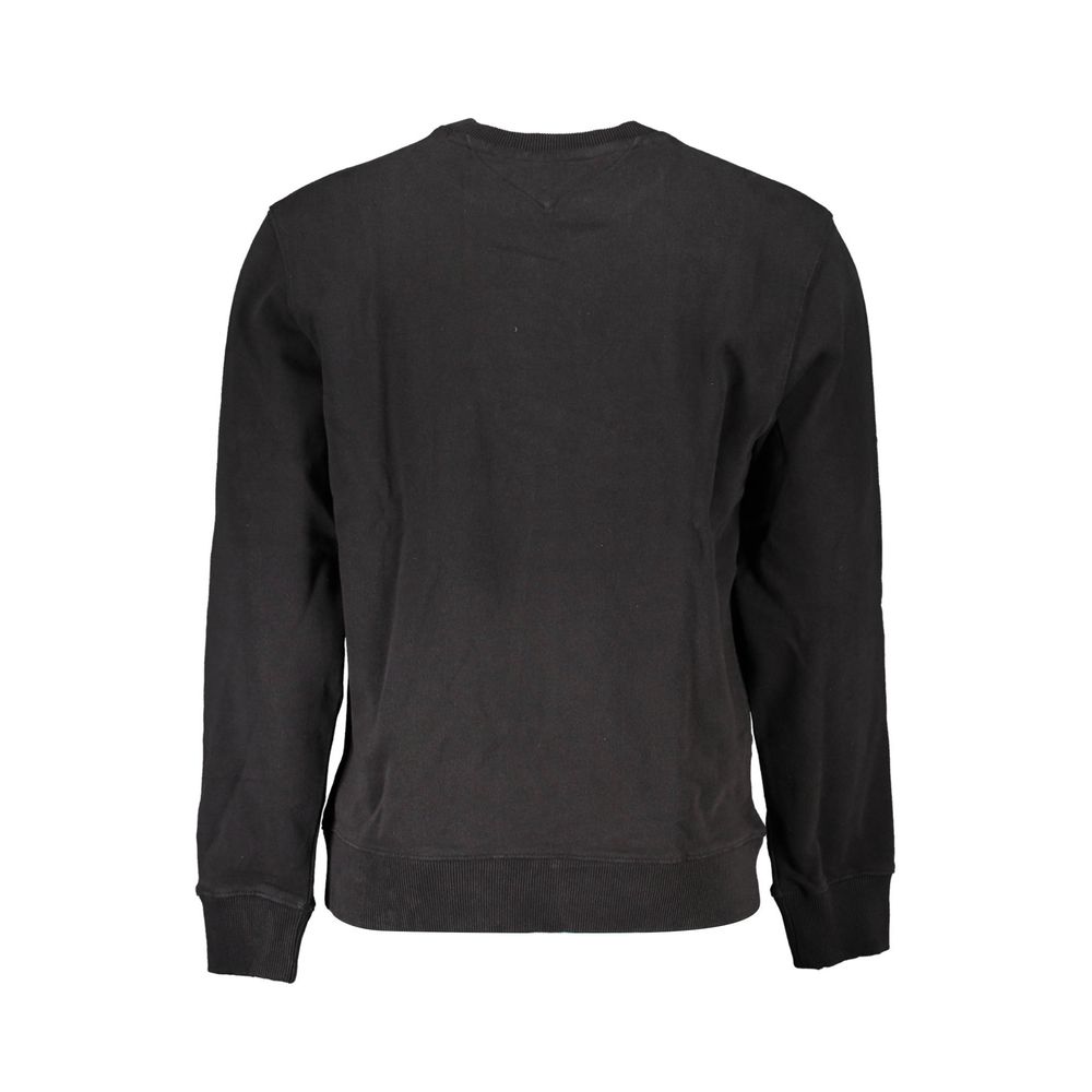 Black Cotton Women Sweater-Tommy Hilfiger-LabelTerrace.com