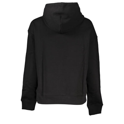 Black Cotton Women Sweater-Tommy Hilfiger-LabelTerrace.com