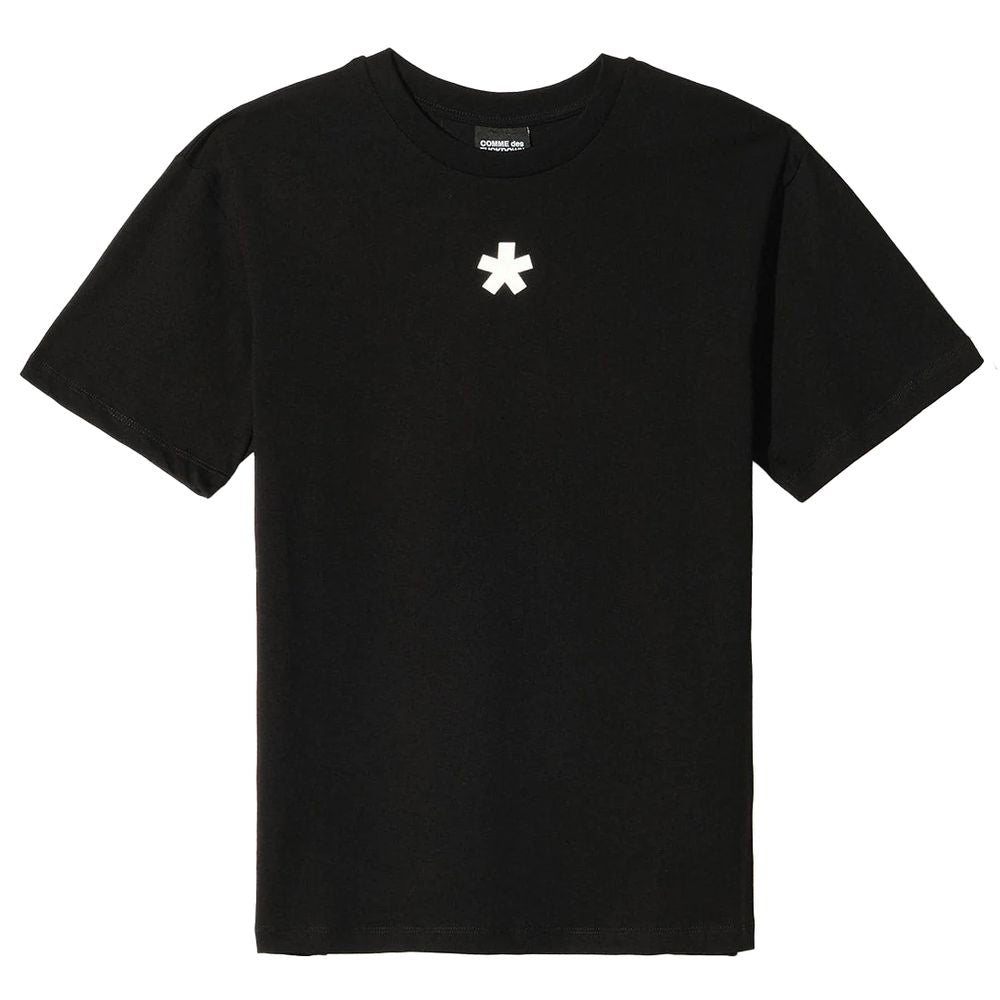 Black Cotton Women T-Shirt-Comme Des Fuckdown-LabelTerrace.com