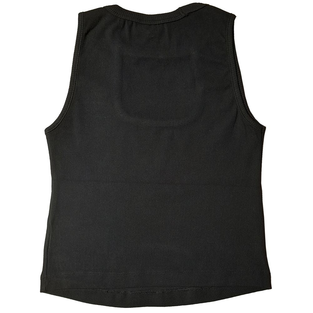Black Cotton Women Top-Comme Des Fuckdown-LabelTerrace.com