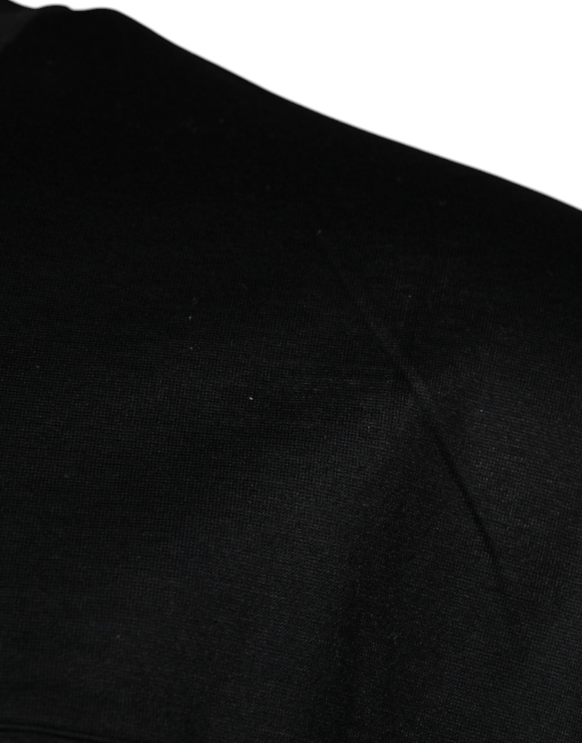 Black Crew Neck Short Sleeve T-shirt-Dolce & Gabbana-LabelTerrace.com