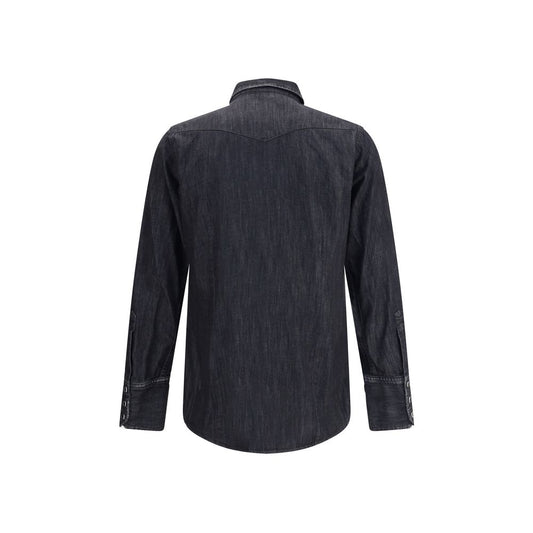 Black Denim Shirt