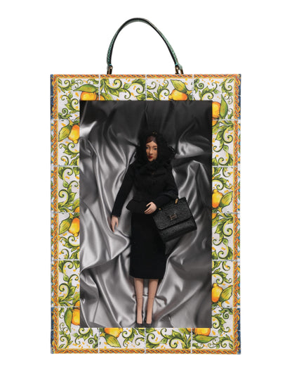 Black Dress Ceramic Porcelain Fashion Leather Sicily Dolls-Dolce & Gabbana-LabelTerrace.com