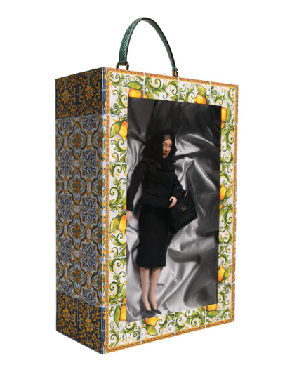 Black Dress Ceramic Porcelain Fashion Leather Sicily Dolls-Dolce & Gabbana-LabelTerrace.com