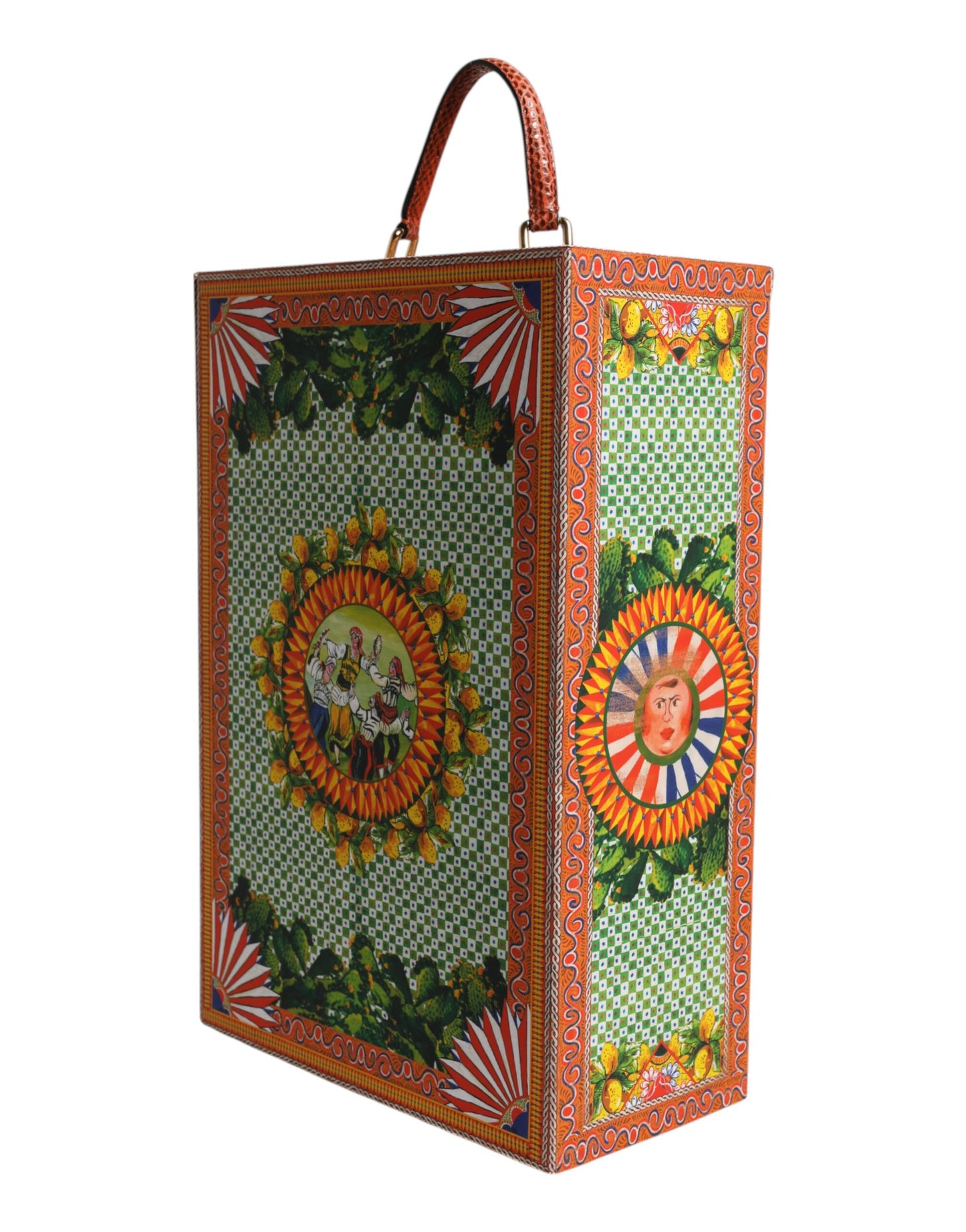 Black Dress Ceramic Porcelain Fashion Leather Sicily Dolls-Dolce & Gabbana-LabelTerrace.com