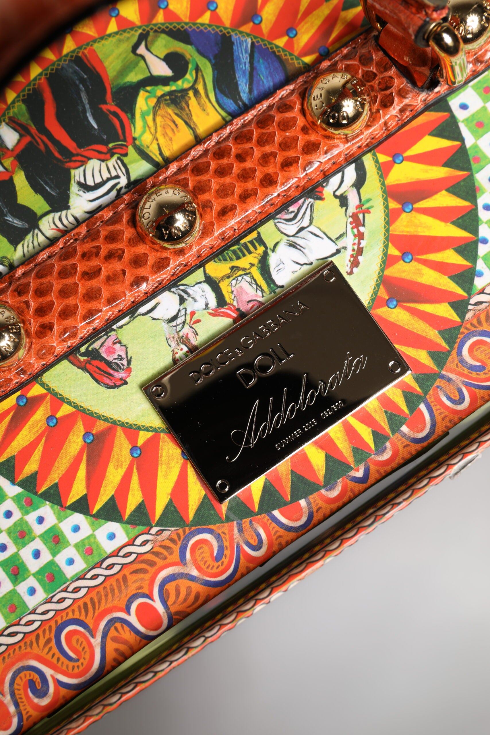 Black Dress Ceramic Porcelain Fashion Leather Sicily Dolls-Dolce & Gabbana-LabelTerrace.com