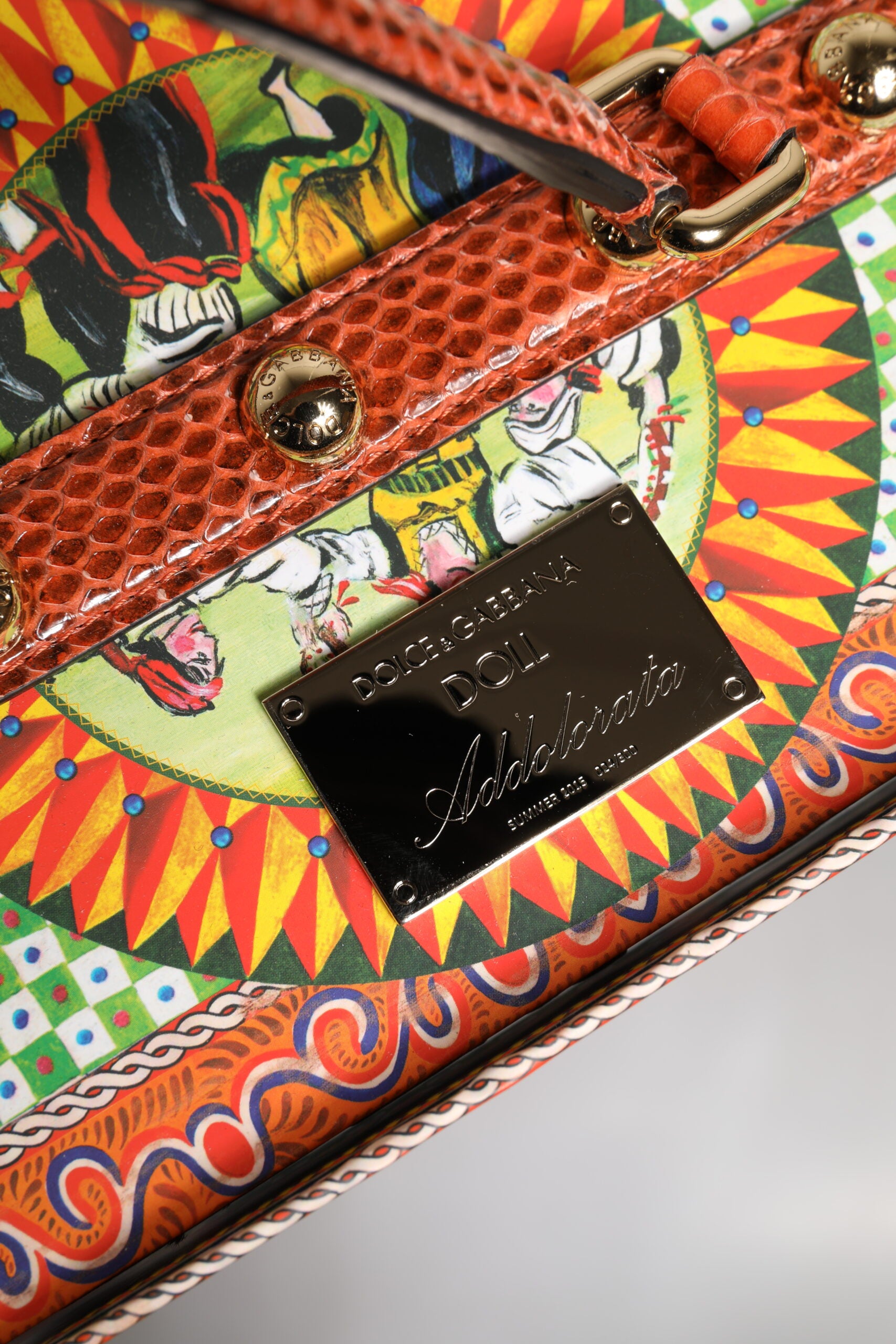 Black Dress Ceramic Porcelain Fashion Leather Sicily Dolls-Dolce & Gabbana-LabelTerrace.com