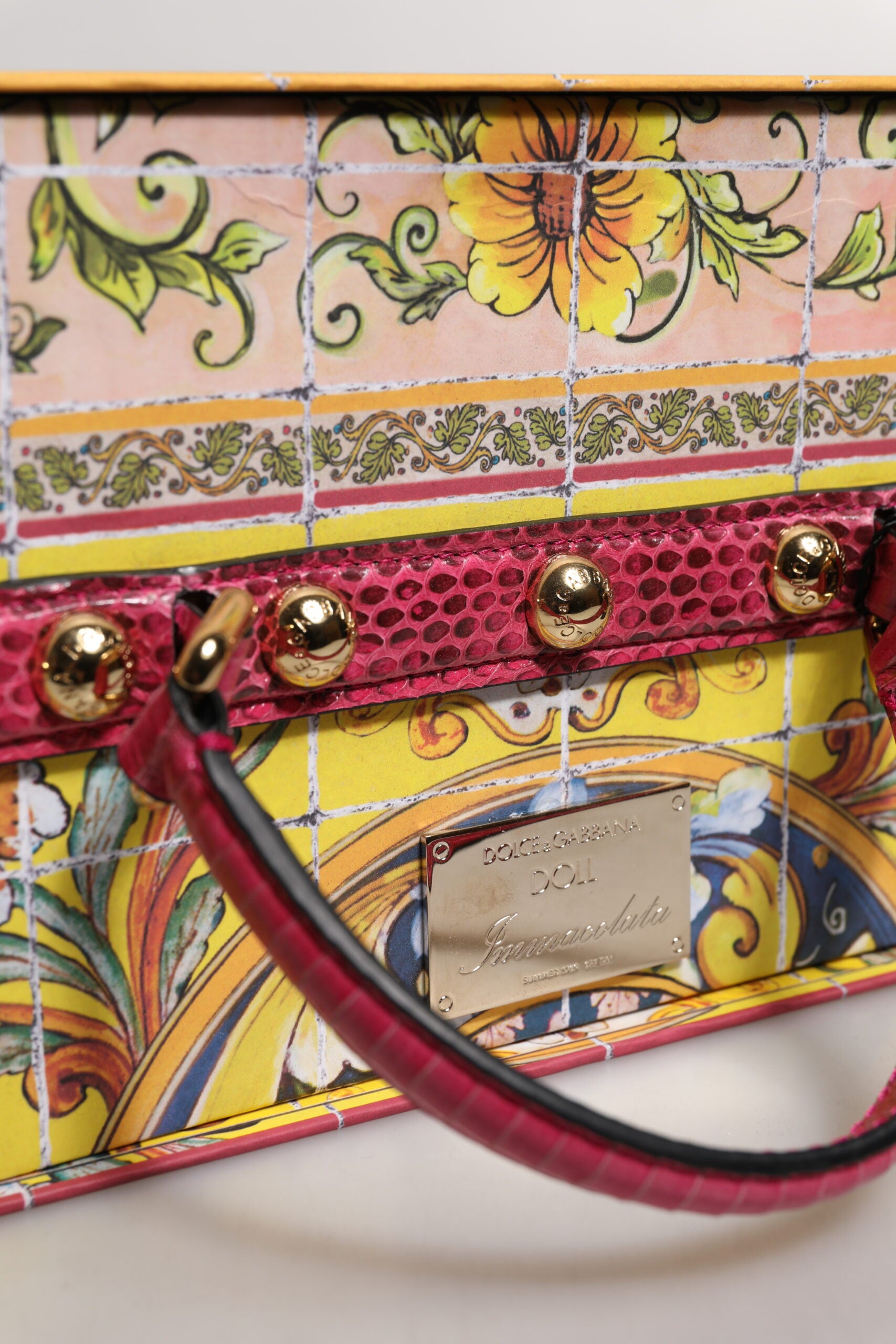 Black Dress Ceramic Porcelain Fashion Leather Sicily Dolls-Dolce & Gabbana-LabelTerrace.com