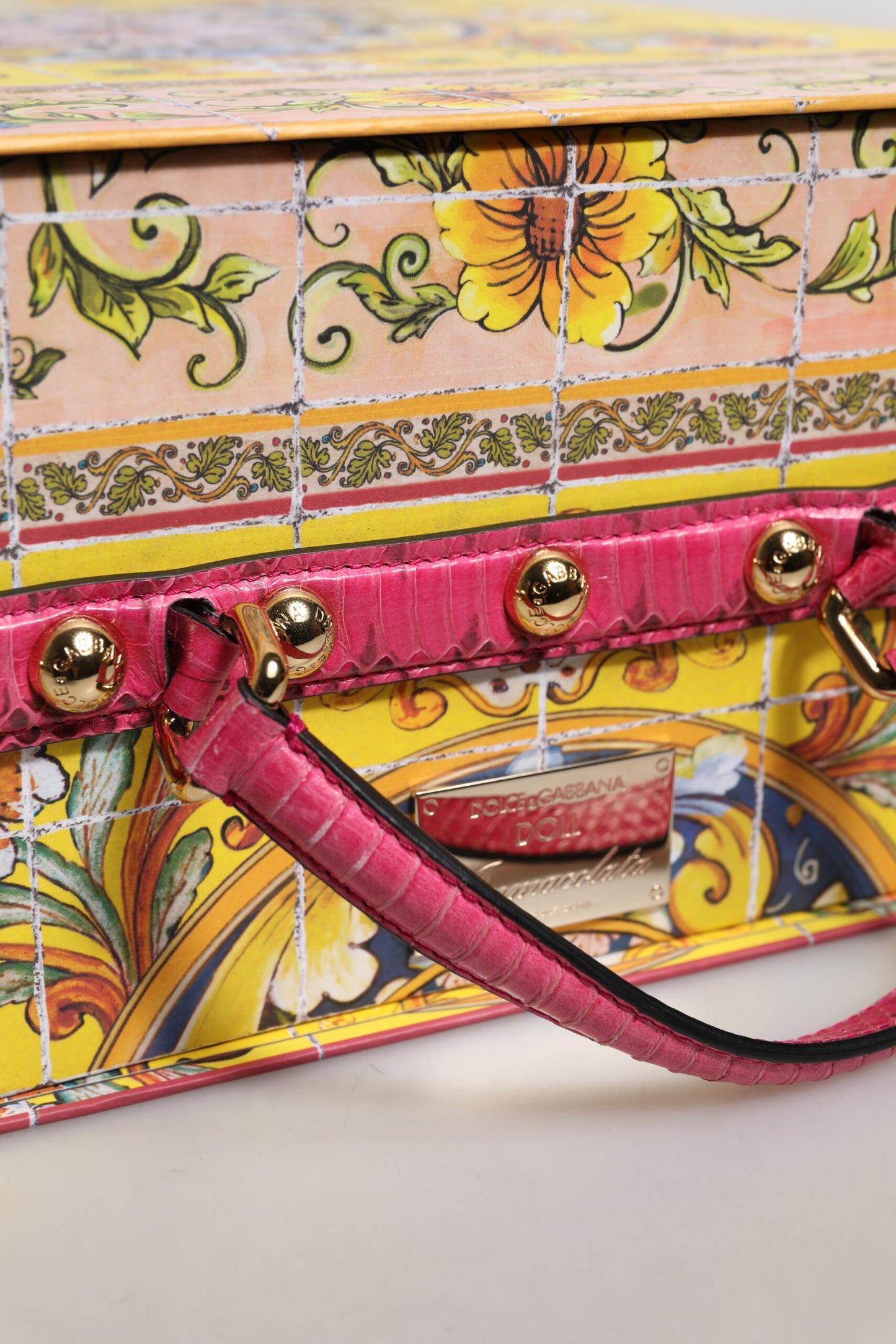 Black Dress Ceramic Porcelain Fashion Leather Sicily Dolls-Dolce & Gabbana-LabelTerrace.com