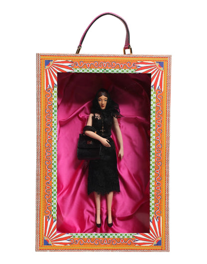 Black Dress Ceramic Porcelain Fashion Leather Sicily Dolls-Dolce & Gabbana-LabelTerrace.com