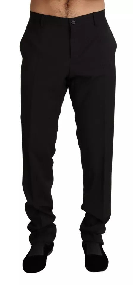 Black Dress Formal Skinny Pants-Dolce & Gabbana-LabelTerrace.com