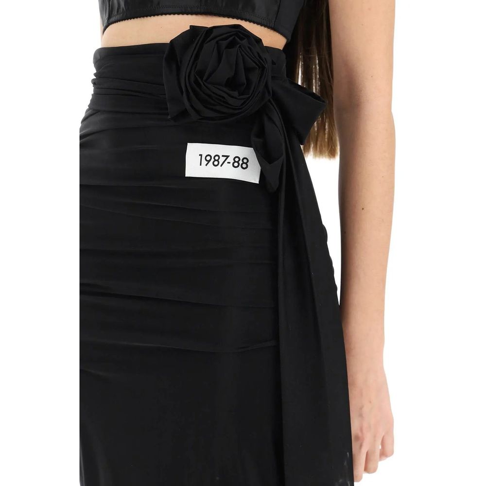 Dolce&Gabbana Jersey Stretch Maxi Skirt-Dolce & Gabbana-LabelTerrace.com