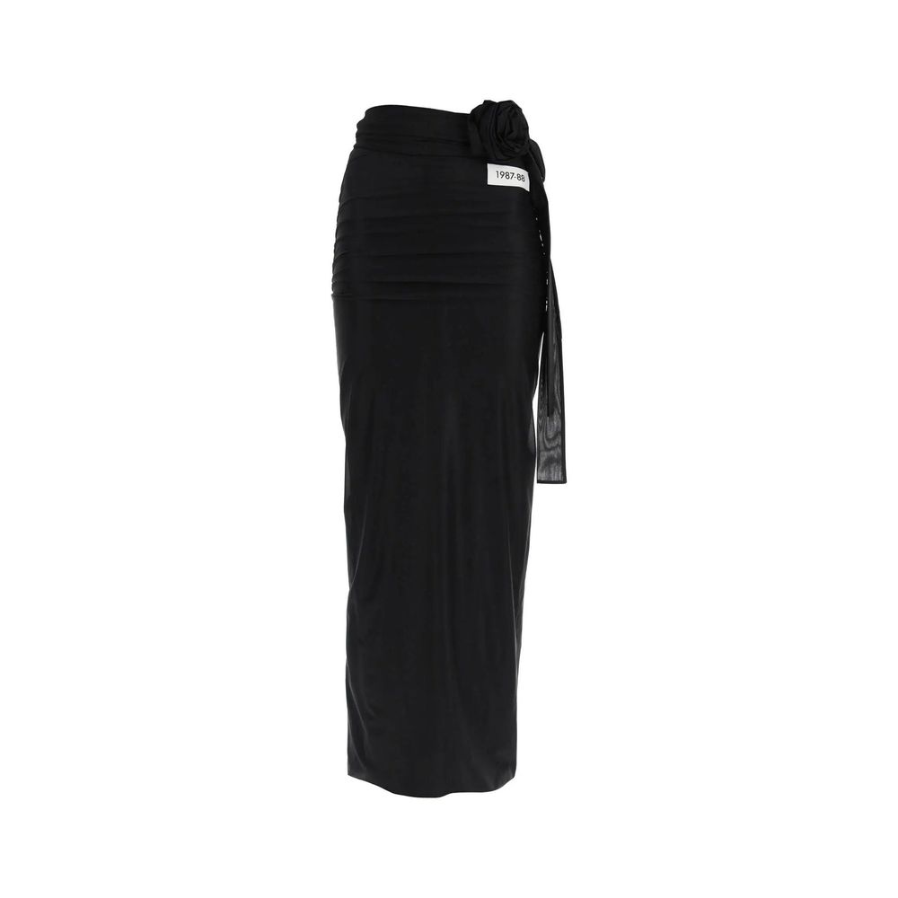 Dolce&Gabbana Jersey Stretch Maxi Skirt-Dolce & Gabbana-LabelTerrace.com