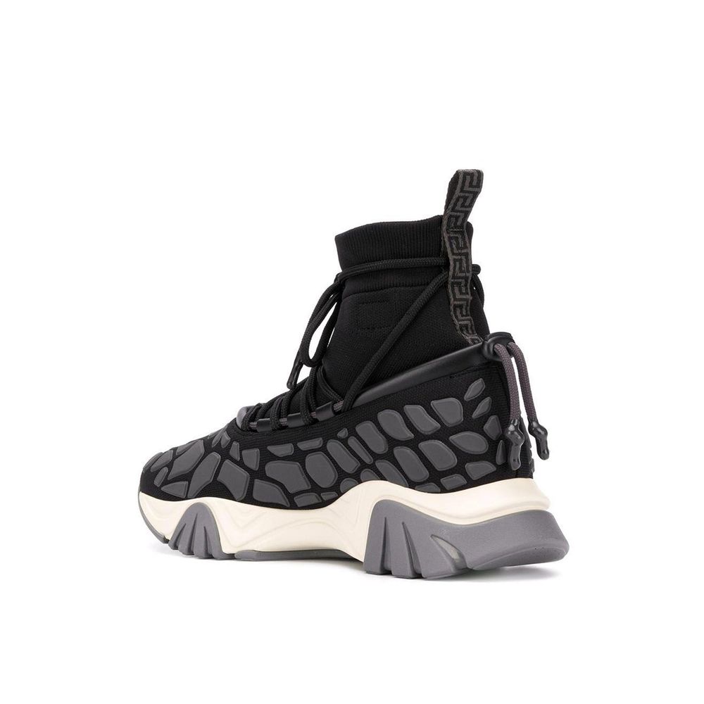 Squalo Drawstring Sneakers-Versace-LabelTerrace.com