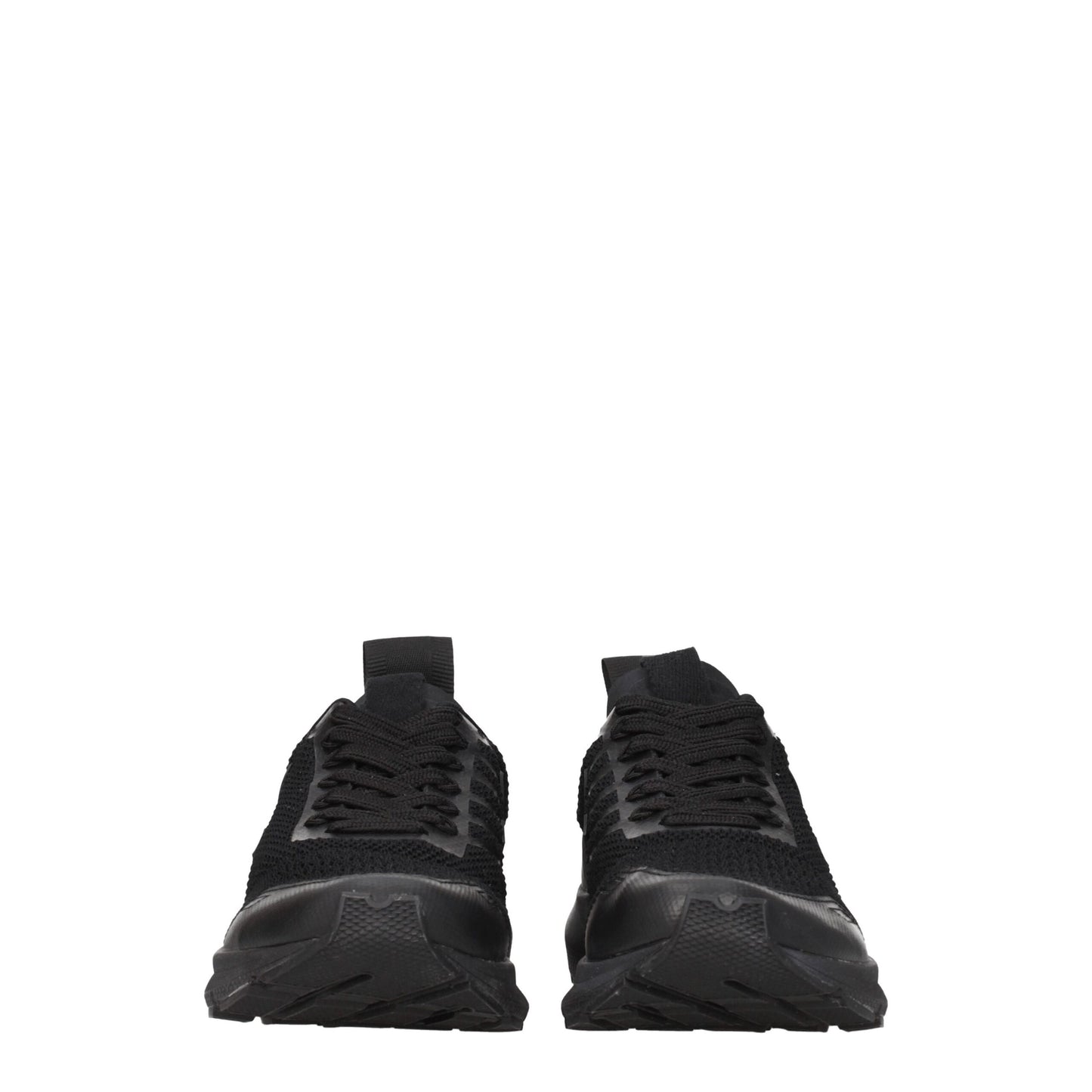 Black Fabric Athletic Sneakers-Veja-LabelTerrace.com