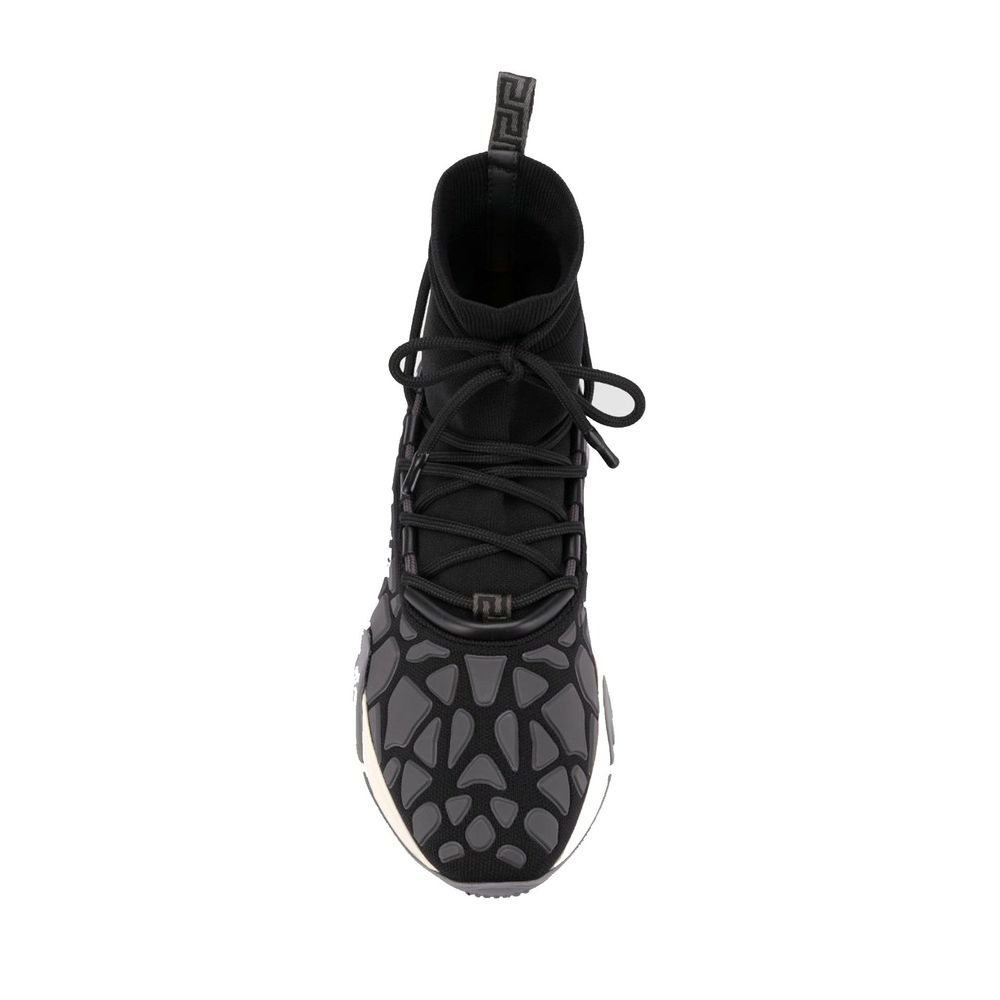 Squalo Drawstring Sneakers-Versace-LabelTerrace.com