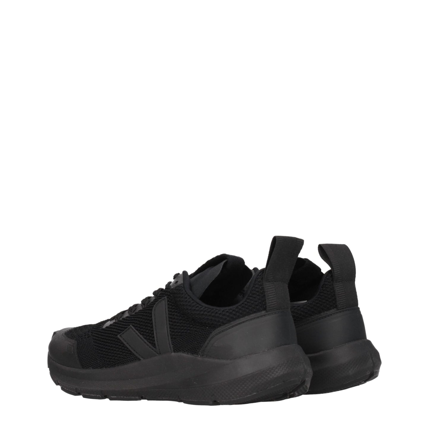 Black Fabric Athletic Sneakers-Veja-LabelTerrace.com