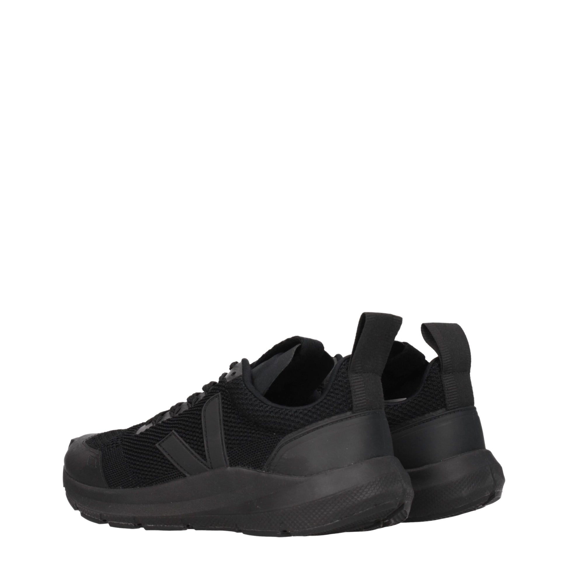 Black Fabric Athletic Sneakers-Veja-LabelTerrace.com